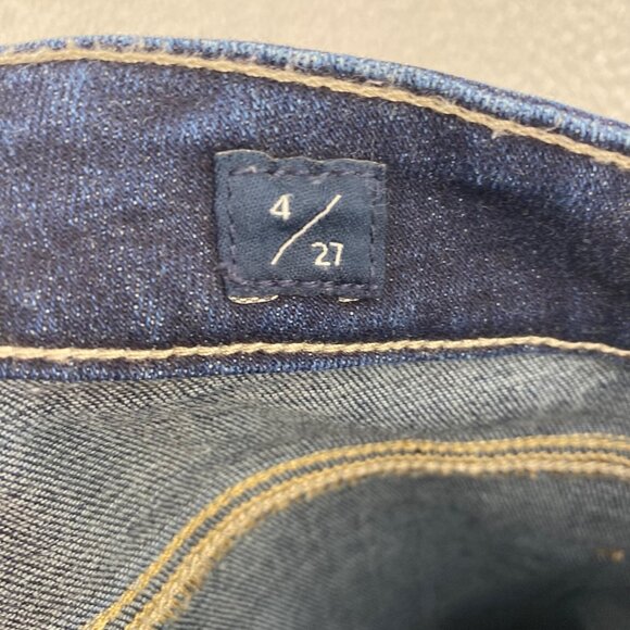 Lucky Brand Jeans Womens 4 27 Blue Hayden Skinny Dark Wash Denim Stretch Casual - Picture 7 of 12